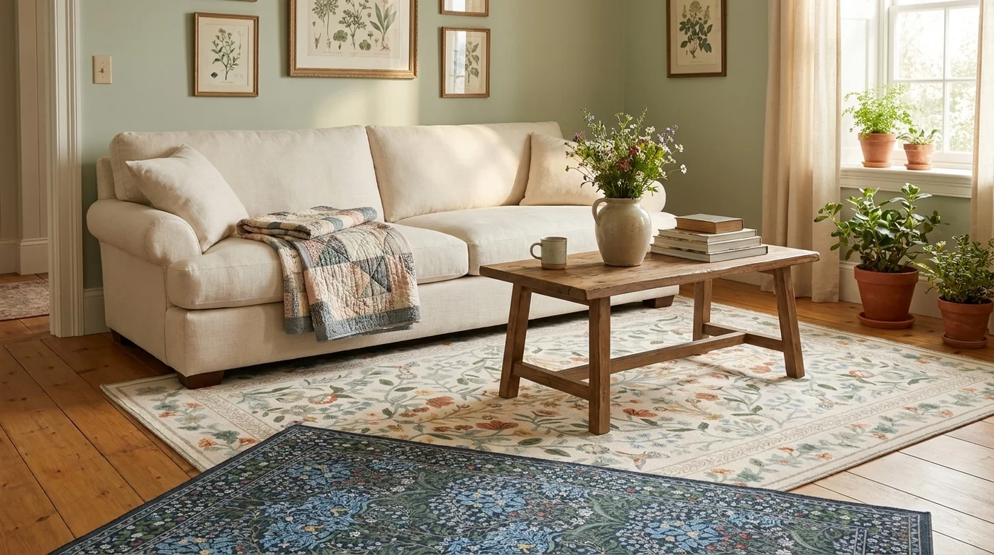 Shop the Rugs shoppable scene