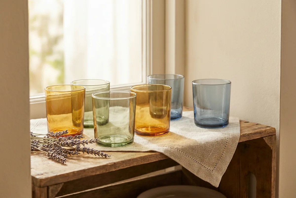 The Best Colored Glassware for an Aesthetic Table