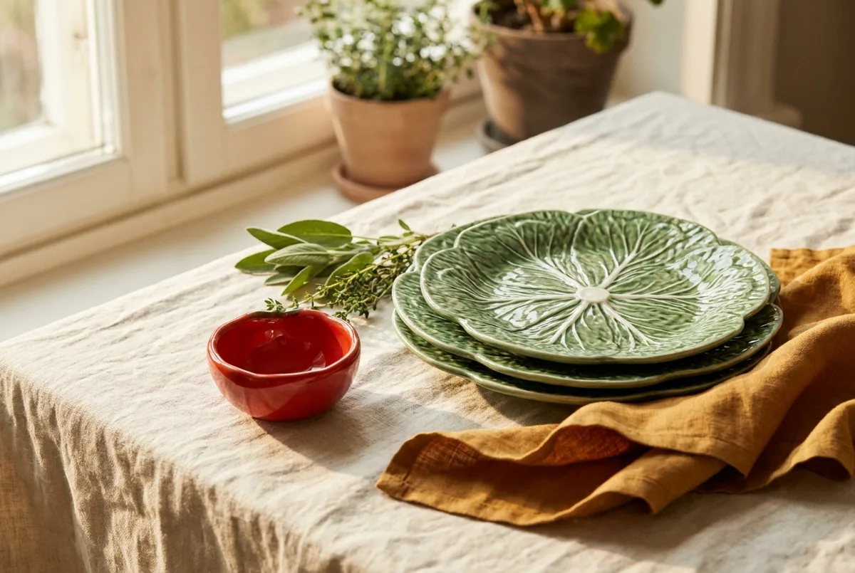 Cabbage Plates & Tomato Bowls: The Veggie Ceramics Taking Over Summer Tables (2026)