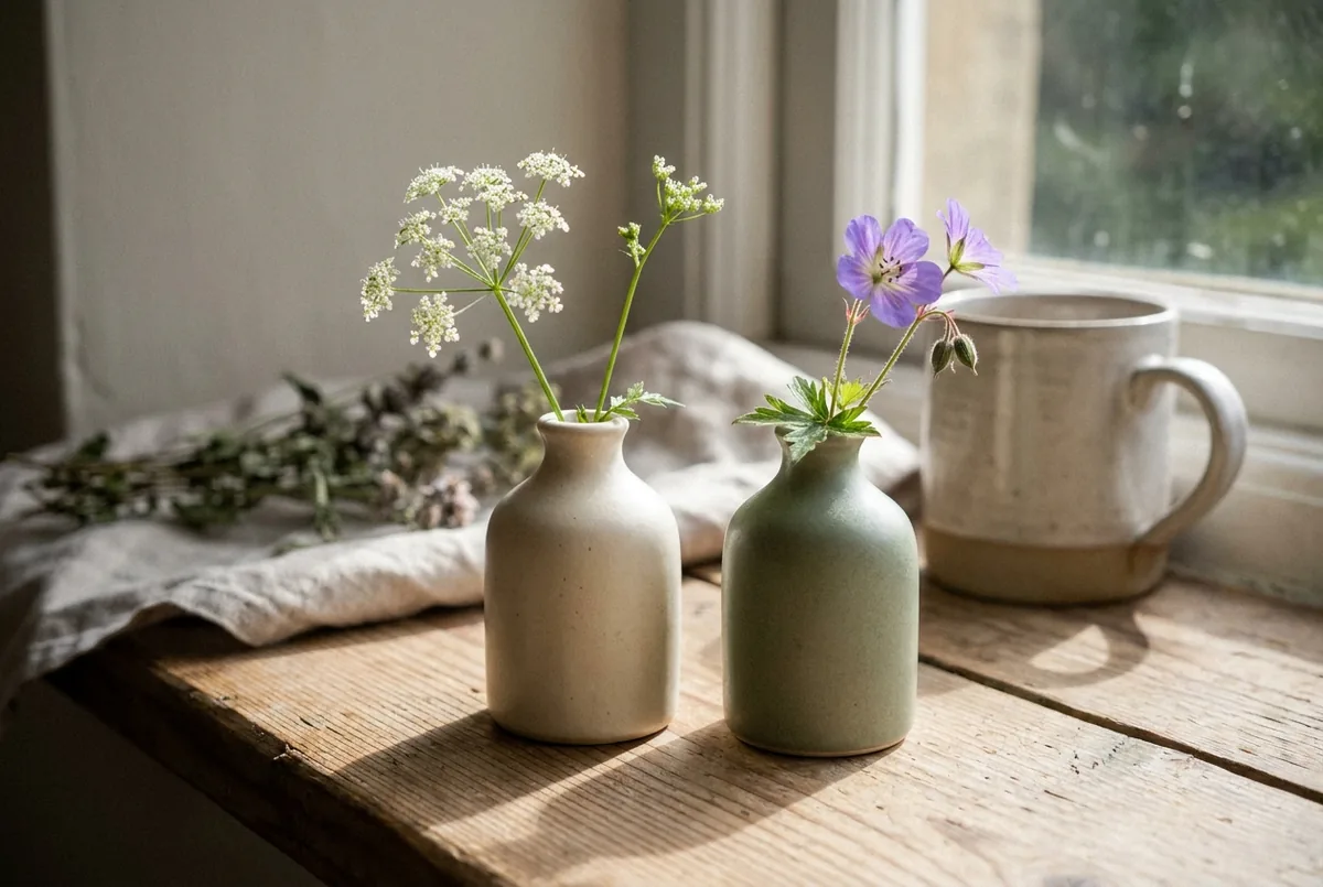 Best Cottagecore Ceramic Bud Vases for Wildflowers