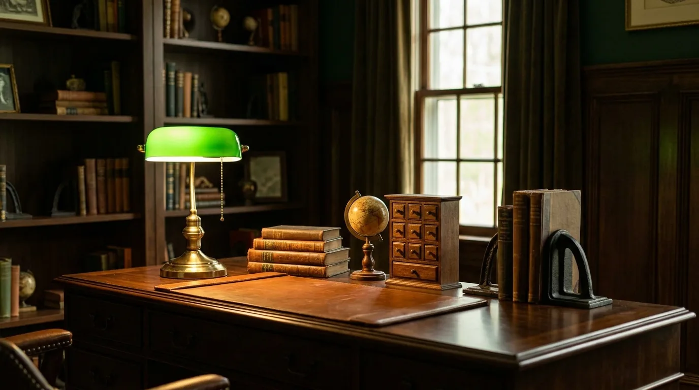 Dark Academia Desk Decor: 6 Pieces That Turn a Dorm Desk Into a Study (2026)