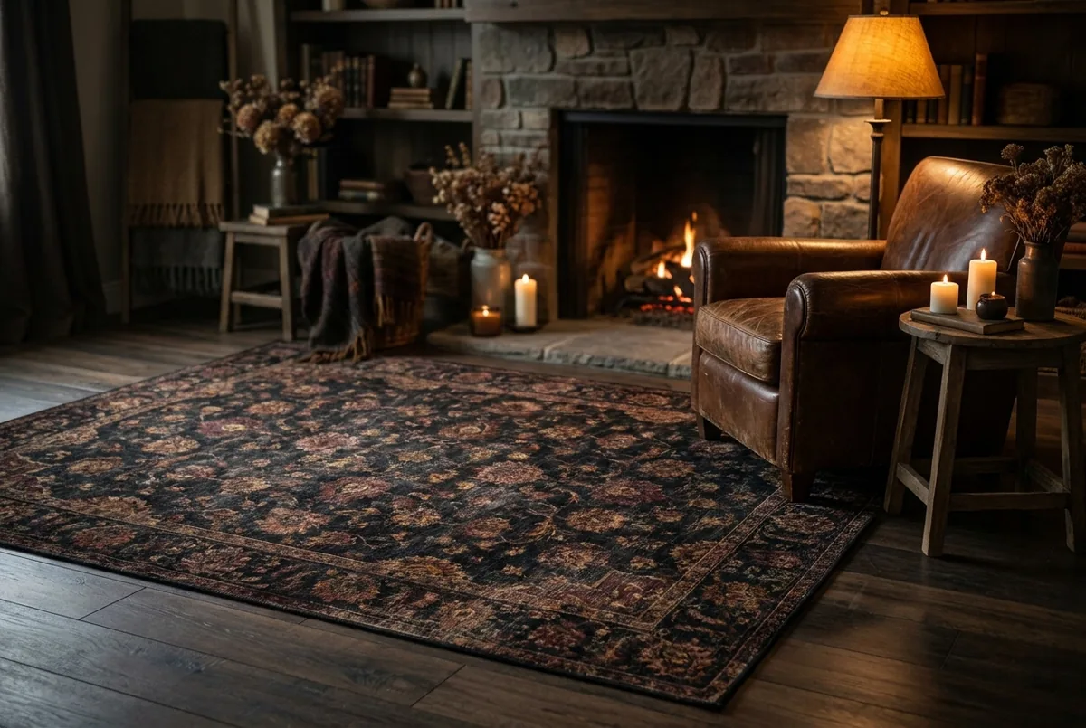 Dark Cottagecore Rugs: Moody Floral & Vintage Washable Picks for 2026