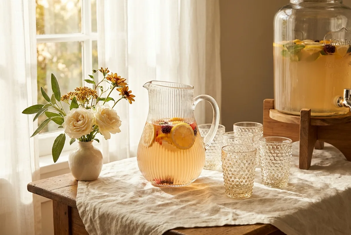 Glass Pitchers & Drink Station Essentials for Garden-Party Hosting (2026)