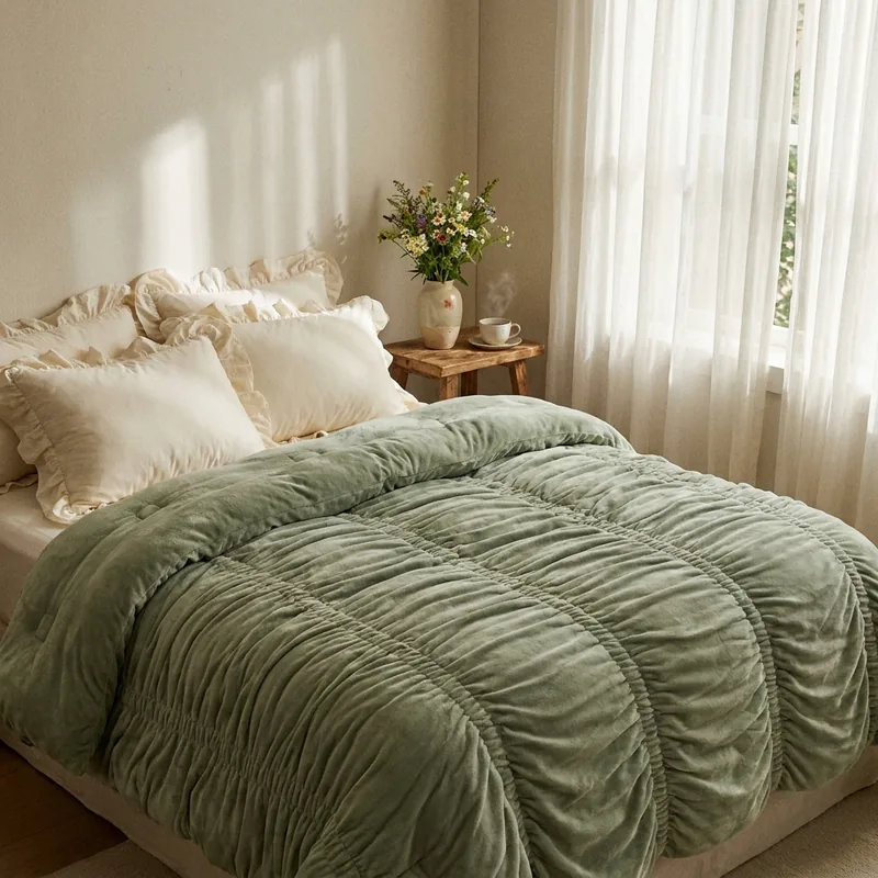 Cinched & Ruched Bedding: 2026's Coziest Comforter Sets