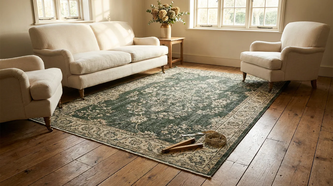 What Size Rug for Every Room? The Cottagecore Rug Size Guide (2026)
