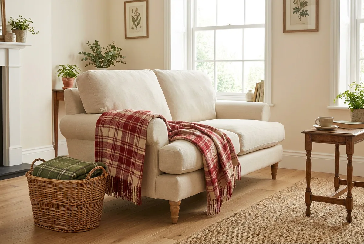 The Best Tartan & Plaid Throw Blankets for a Cozy "Vintage Prep" Fall