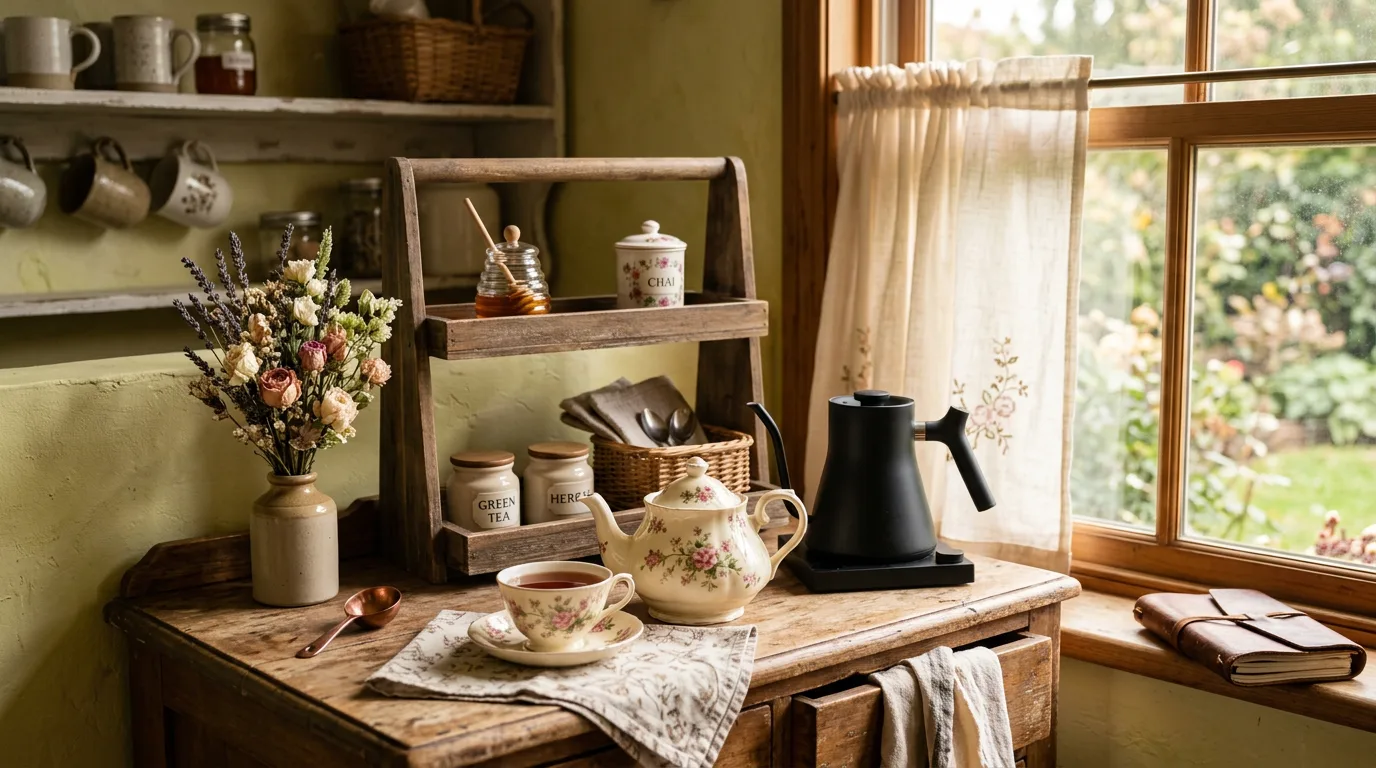 Tea Corner Ideas: How to Build a Cottagecore Tea Station (2026)