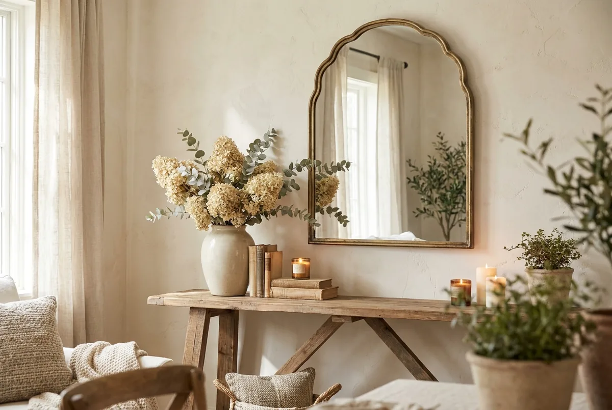 Vintage-Style Arched & Scalloped Wall Mirrors We Love